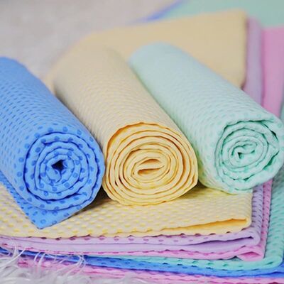 Buon prezzo Asciugamano in camoscio PVA 66x43 cm, grande panno super assorbente per la cura dell'auto in linea