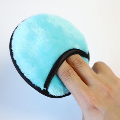 Good price 2cm Thickness Polyester Microfiber Makeup Remover Pads 10x10cm online